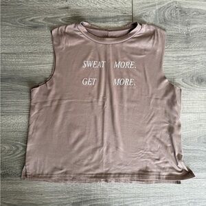 Active Cropped Tank Top